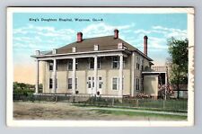 Waycross GA-Georgia, King's Daughters Hospital, Antique, Vintage Postcard picture
