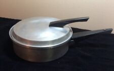 Vintage Mirro 3 egg poacher, ALL ALUMINUM M1263-50 POT 3 PIECES  Made in USA picture