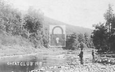 Cheat Mountain Club River Fishing Durbin West Virginia WV Reprint Postcard picture