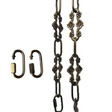 30 inch Antique Bronze Finish Decorative Plum Buckle Chain for Hanging, Lighting picture