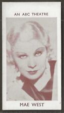 ABC (CINEMA)-STAR SERIES 1936-#06- MAE WEST picture