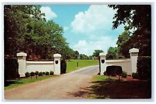 c1960's Entrance To Andersonville Prison Park Andersonville Georgia GA Postcard picture