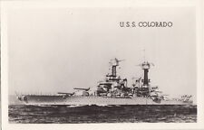 Postcard RPPC postcard ship USS Colorado #2 picture