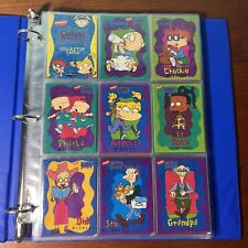 1997 Tempo Cards Nickelodeon Nicktoons Rugrats Complete Base Set (1-100) + Chase picture