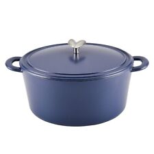 Ayesha Curry Enameled Cast Iron Dutch Oven/Casserole Pot with Lid, 6 Quart - Anc picture