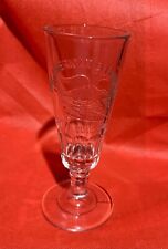 Pre Prohibition Antique American Brewing Company Beer Glass Eagle St. Louis MO picture