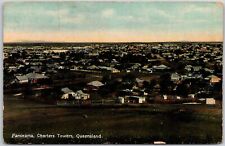 1916 Panorama Charters Towers Queensland Australia Posted Postcard picture