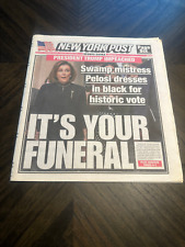 NEW YORK POST TRUMP IMPEACHED (See Listing for Details) picture