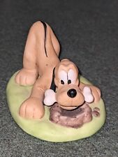 Disney Pluto Grolier Porcelain Ornament figurine Premier Edition picture