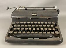 Vintage 1940's ROYAL ARROW Manual Portable Typewriter Parts or Repair. picture