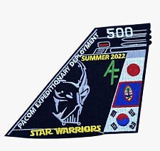 VAQ-209 Star Warriors Asia Det Tail Flash Patch –  With Sew on, 4