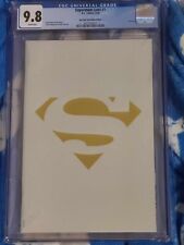 Superman: Lost #1 (2023, DC Comics) BTC White Gold Virgin Foil Variant CGC 9.8 picture