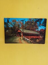 Postcard The Creamery Covered Bridge, Brattleboro, Vermont #199 picture