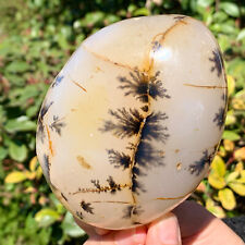 1.51LB Beautiful natural agate tree-snow crystal polished specimens-Museum level picture