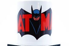 Retro Batman Comic Style 11oz Coffee Mug Sublimated Retro 80s Movie picture
