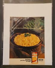 Kraft Noodle With Chicken Dinner Vintage Print Ad 1971 picture