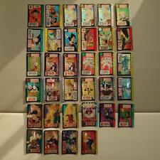 DRAGON BALL Z Carddas Card Lot of 34 Bundle Bulk Sale Kira Old Vintage 7710 picture