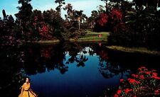 FL Cypress Gardens Blossom Time Fairyland of Flowers Vtg Florida Postcard View picture
