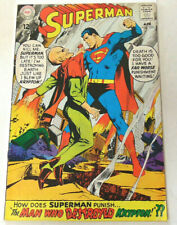 Superman #205 VG/FN 1968 DC Comics Neal Adams Cover picture
