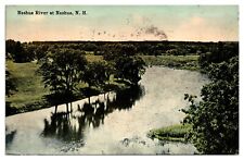 1915 Nashua River, Scenic Landscape, Nashua, NH Postcard  picture