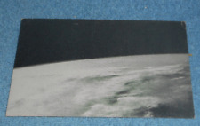 1960s NASA Penny Arcade Card Pacific Ocean Photo From Space Mercury-Atlas 6 picture