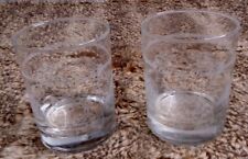 2 Vtg Lone Star Derby Whiskey Glass Barware 2001, 92.5 KZPS Classic Rock Station picture