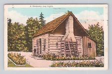 Postcard A Kentucky Log Cabin picture