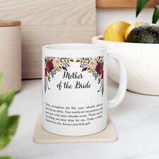 Mother of The Bride Mug, Gift for Mom picture