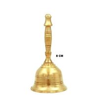 Hand Bell Solid Brass Hand Call Bells Super Loud for Xmas Wedding Service picture