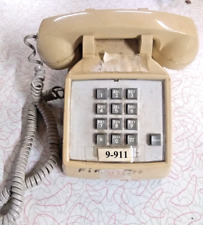 Vintage 1992  ITT  Push Button Telephone Tan picture