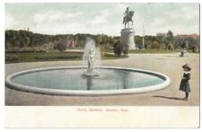 Boston Massachusetts c1905 Public Garden, George Washington Statue, young girl picture