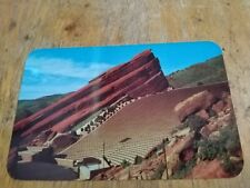 Denver CO Colorado Postcard Red Rock Theater Denver Mountain Park picture