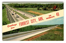 Postcard - Greetings From Forrest City, Arkansas - Unposted picture