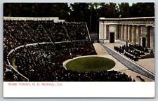 Berkeley CA~California University~Packed Greek Theater~c1910 Postcard picture