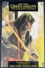 1987 DC Comics GREEN ARROW The Longbow Hunters Vol 1 Book 3 TRACKING SNOW picture