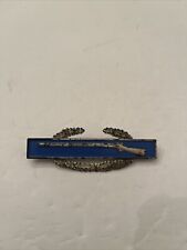 WWII Sterling Army CIB Combat Infantry Badge by Meyer VERY RARE picture