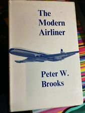 The Modern Airliner,1961;Peter.W.Brooks,1st ed book. Air transport-HB DJ 1st picture