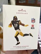 Hallmark Keepsake Juju Smith-Schuster Pittsburgh Steelers Football Ornament 2019 picture