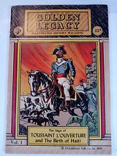 Golden Legacy Vol 1 Tousssaint L'Ouverture 1967 Black History Comic Magazine 1st picture
