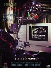 Alien vs Predator 2 Original 2002 Ad Authentic Falcon Northwest Gaming PC Promo picture
