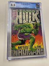 Incredible Hulk King Size Annual 1 CGC 8.5 Iconic Steranko Inhumans Cover NICE picture