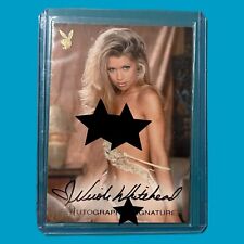 2003 Playboy Nicole Whitehead Card Autographed Cyber Girls Models picture