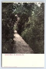 Postcard Lover's Walk Lane St. Andrews Florida FL picture