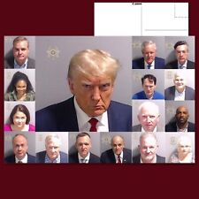 📸🚓 Donald Trump Mug Shot Postcard: A Captivating Collector's Piece 🚓📸 picture