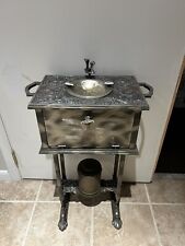 Antique stand up Cigar ashtray/Humidor picture