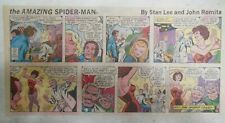 (52) Amazing Spiderman Sunday Pages by Stan Lee & John Romita 1979 Thirds picture
