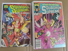Lot Of 13 Squadron Supreme 1-12 + New World Order Limited Series 1985 Marvel picture