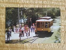 RESTORED 1908 TWIN CITY-BUILT STREETCAR #1300 AT LAKE HARRIET ST.POSTC*P29 picture