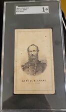 1860s L Prang & Co W50 General Ulysses S Grant CDV ONLY 2 GRADED Civil War Hero picture