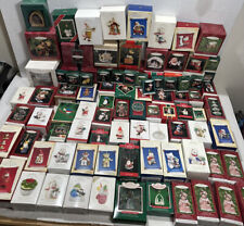Hallmark ornaments Lot Of 90+ vintage assorted In Box  + Some Books Kippesake picture
